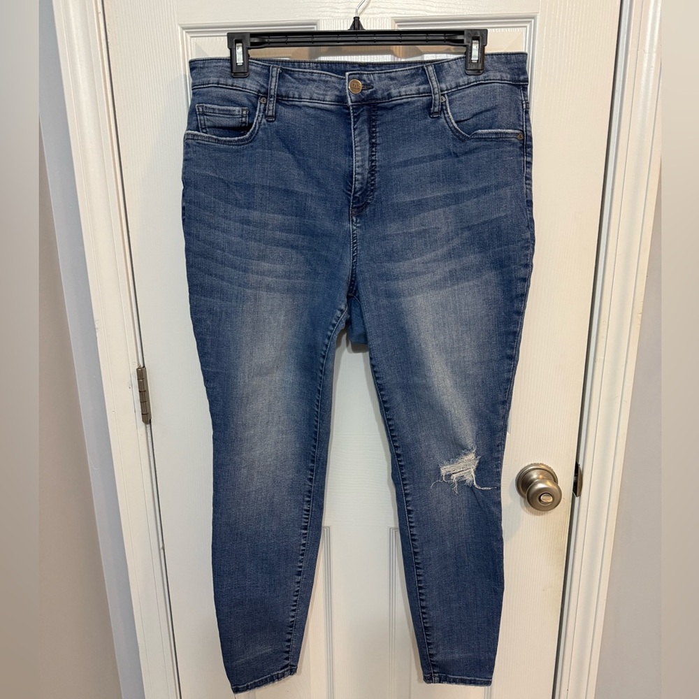 Kut from the Kloth FAB AB High Rise Denim Ankle Skinny Jeans